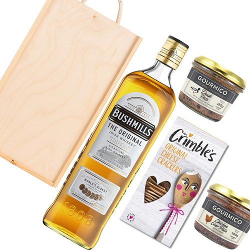 Bushmills Original Irish Whiskey 70cl And Pate Gift Box